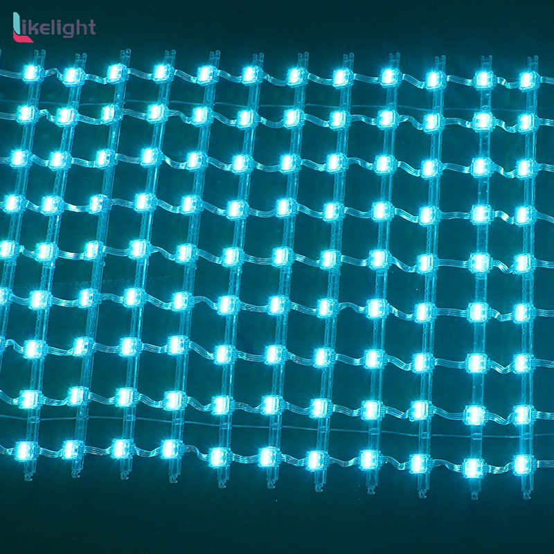 Outdoor waterproof LED curtain display lighting effect